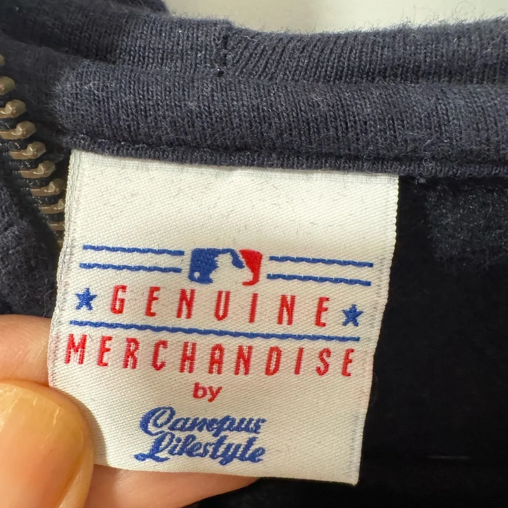 Rhinestone New York Yankees Navy Hoodie - Picture 5 of 6